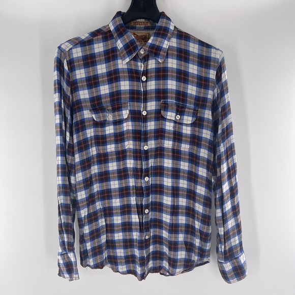 Sovereign Code S Code Men Shirt‎ Multi Color Size Medium Button Up - Picture 2 of 5